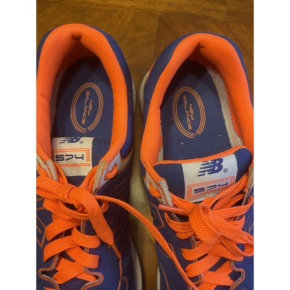 New Balance Ml574NEL SIZE 10D Royal Blue/Orange Great Tread Florida Gators - Picture 4 of 6